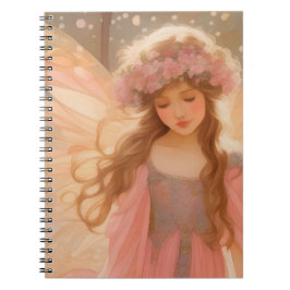 Cuaderno Cute rosa pintura de fantasía