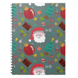 Cuaderno Cute Santa Christmas Notebook