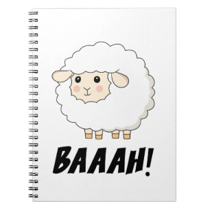 Cuaderno Cute Sheep Baaah