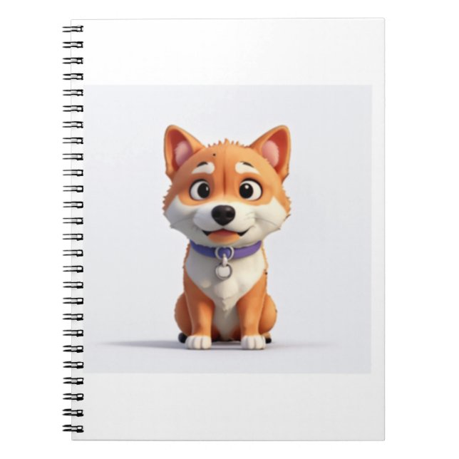 Cuaderno Cute Shiba Inu (Frente)