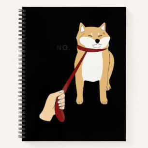 Cuaderno Cute shiba inu Diseño divertido para perros no p