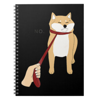 Cuaderno Cute Shiba Inu Nope - Doge Meme