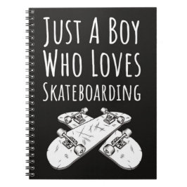 Cuaderno Cute Skateboarding Gifts For Boys Kids Children