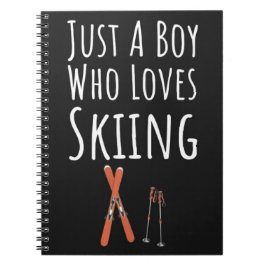 Cuaderno Cute Ski Gifts For Baby Boys Kids Skier Skiing