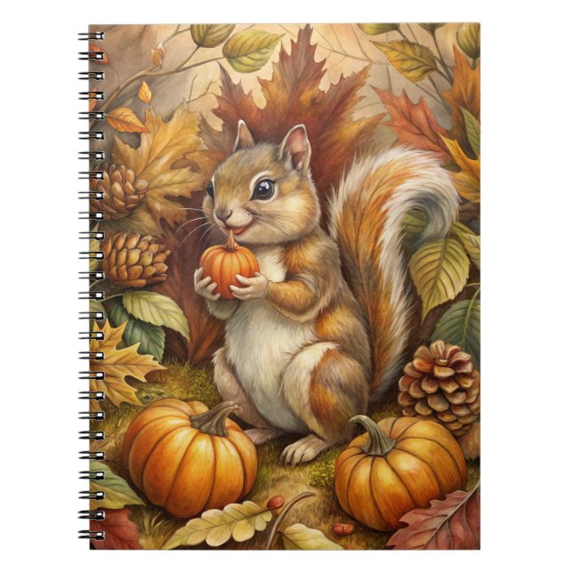 Cuaderno Cute Squirrel (Frente)