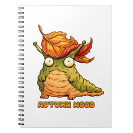 Cuaderno Cute Sudadera con Capucha de Babosa de Otoño Estad