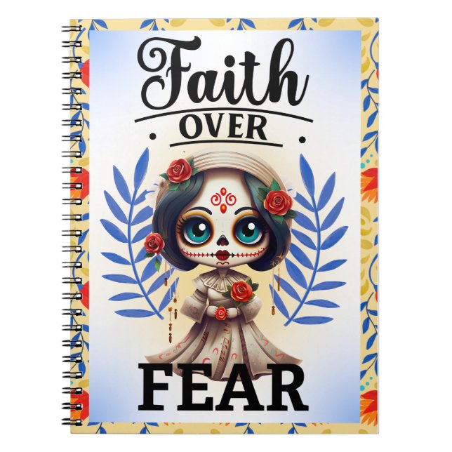 Cuaderno Cute Sugar Skull (Frente)