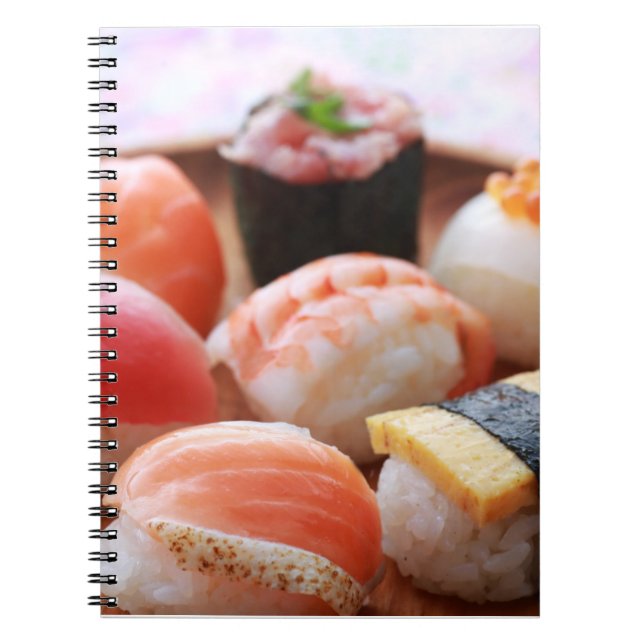Cuaderno Cute Sushi Harmony – Soft Notebook by SUSHIMI (Frente)