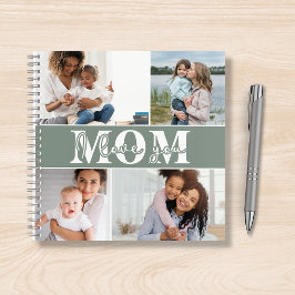Cuaderno Cute te te amo foto del Día de la Madre