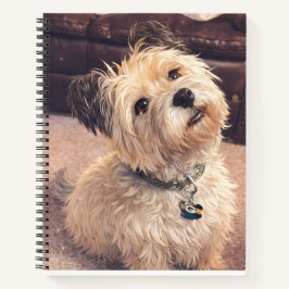 Cuaderno Cute Terrier Dog Small Notepad