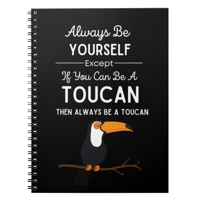 Cuaderno Cute Toucan Gifts Jungle Bird Exotic Rainforest (Frente)