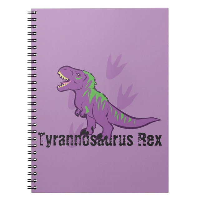 Cuaderno Cute Tyrannosaurus Rex (Frente)