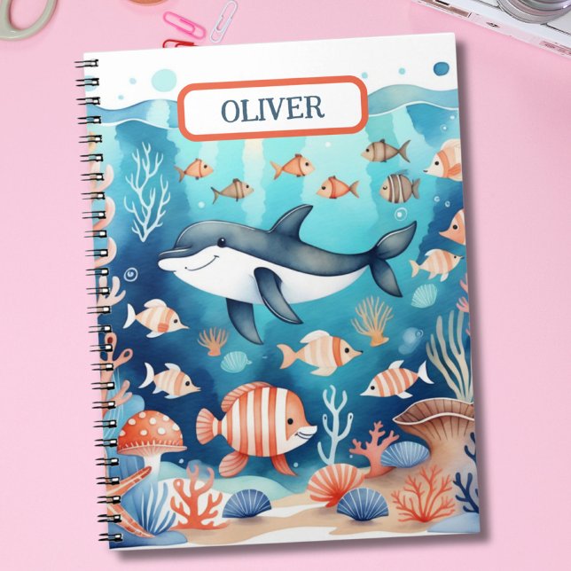 Cuaderno Cute Under the Sea Marine Life (Subido por el creador)