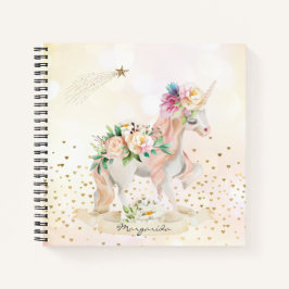 Cuaderno Cute Unicorn Chica Sketchbook