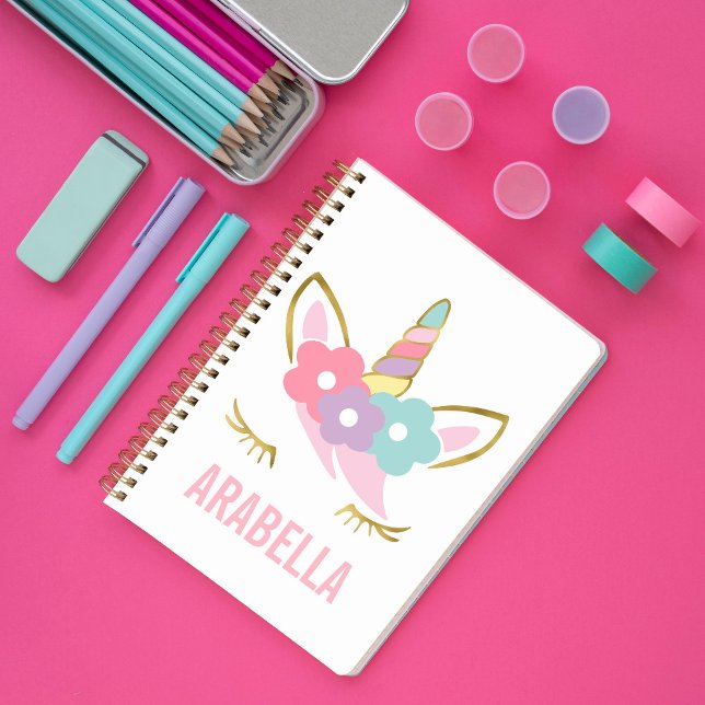 Cuaderno Cute unicornio (Subido por el creador)