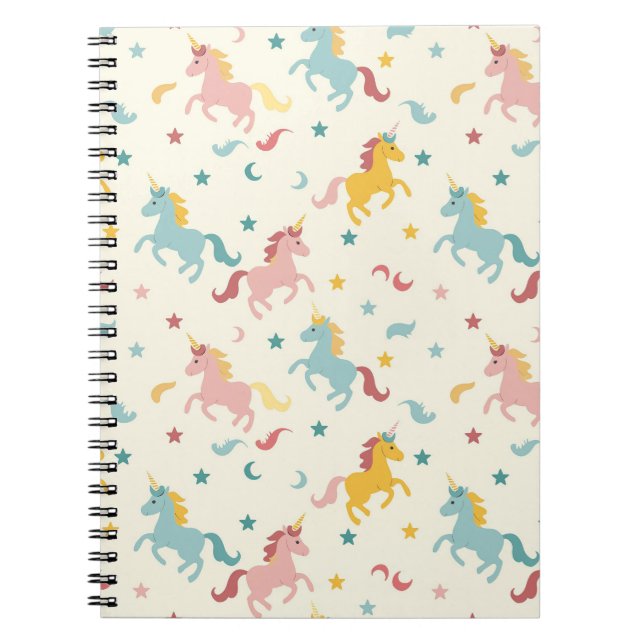 Cuaderno Cute unicornio (Frente)