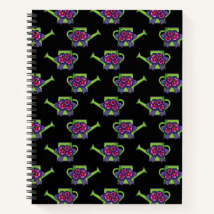 Cuaderno Cute Waters Can con Bouquet de flores