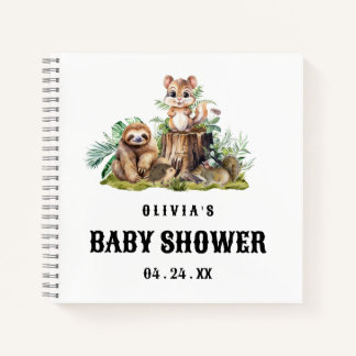 Cuaderno Cute Woodland Safari Animal Gift List