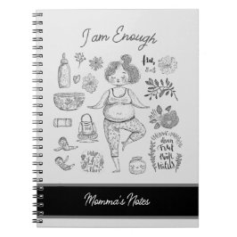 Cuaderno Cute yoga Mom Coloring