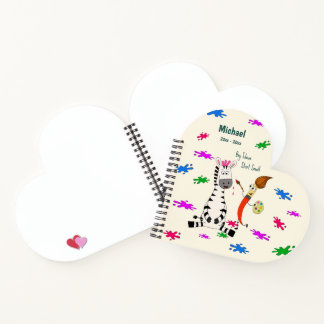 Cuaderno Cute Zebra Preescolar Niños