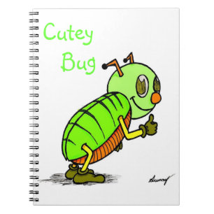 Cuaderno Cutey Bug Notebook