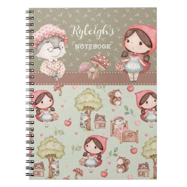 Cuaderno Cuto caprichoso y caprichoso libro de cuentos (Frente)