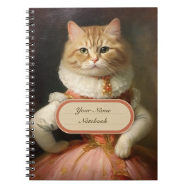 Cuaderno Cuto de gato divertido