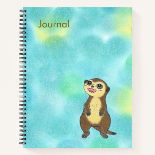 Cuaderno Cuto de notas espirales de Personalizado de Meerka