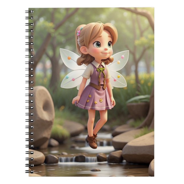 Cuaderno Cuto de vuelta a la escuela para Chicas (Frente)