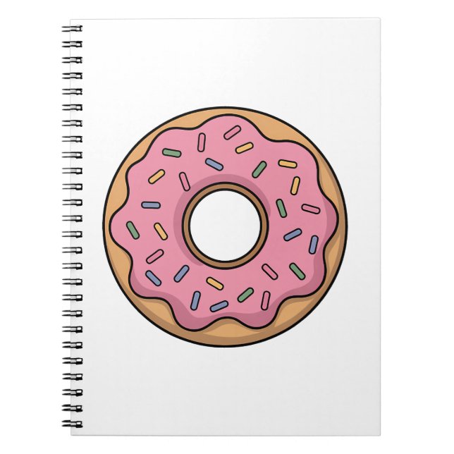 Cuaderno Cuto donut | Niño (Frente)