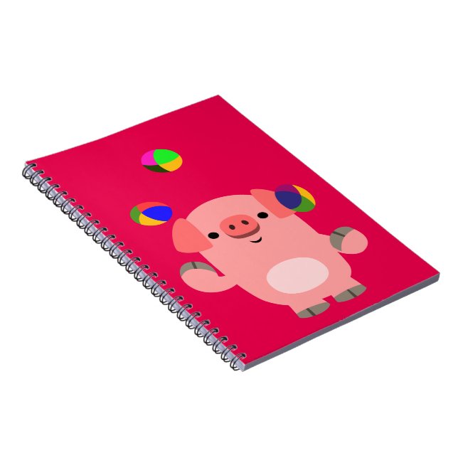 Cuaderno Cuto Personalizado malabarillado para portátil de  (Lado Derecho)