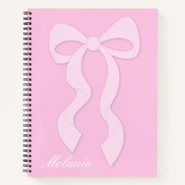 Cuaderno Cuto portátil de barrido rosado