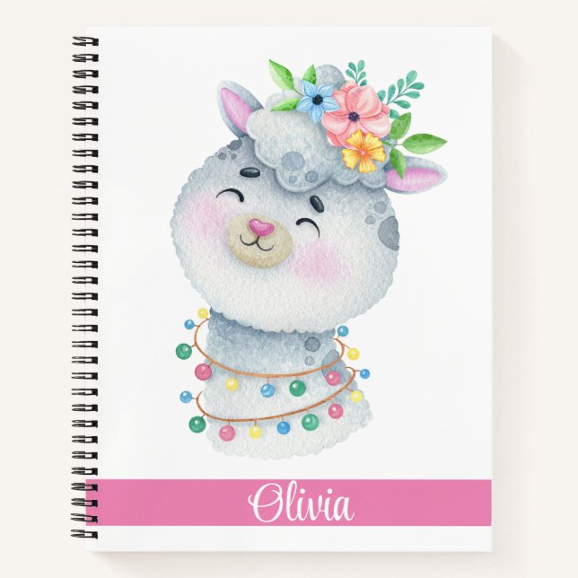 Cuaderno Cuto portátil de llamadas personalizadas (Anverso)