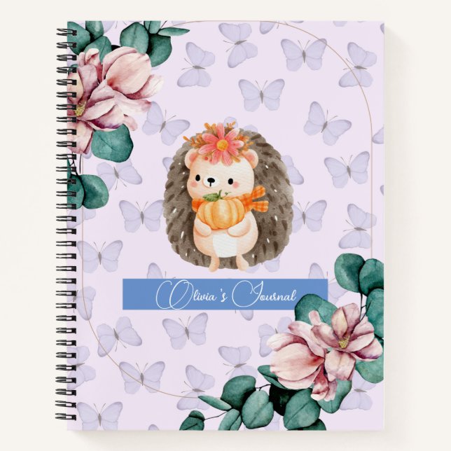 Cuaderno Cuto portátil espiral personalizado (Anverso)