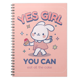Cuaderno Cuto portátil Kawaii - ¡Sí Chica!