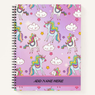 Cuaderno Cuto unicornio para Chicas