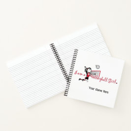 Cuaderno Cuto voleibol personalizado