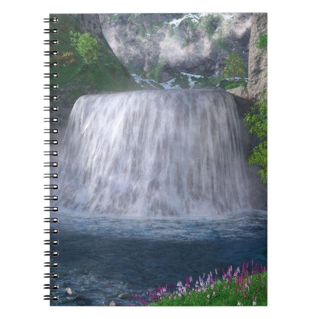 Cuaderno Cwm Waterfall Notebook (Frente)