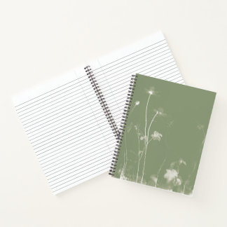 Cuaderno Cyanotipo verde - Papel de impresión de sol botáni
