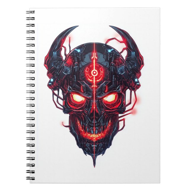 Cuaderno Cyber Demon Skull Lord (Frente)