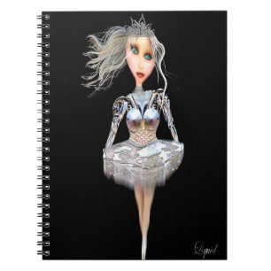 Cuaderno Cyborg Liquid Ballerina