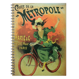 Cuaderno "Cycles de La Metropole", Marie y Co. (lith del