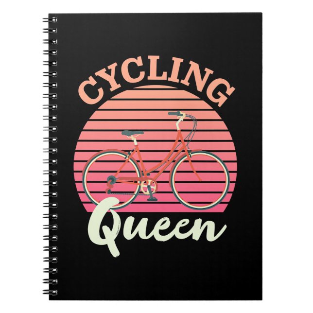 Cuaderno Cycling Queen (Frente)