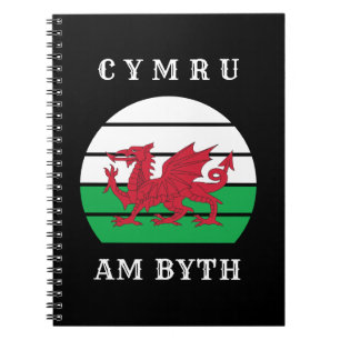 Cuaderno Cymru, Bandera De Gales, Está Orgulloso De Ser Gal
