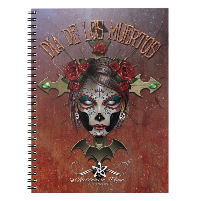 Cuaderno D.D.L.M. La Catrina (Frente)
