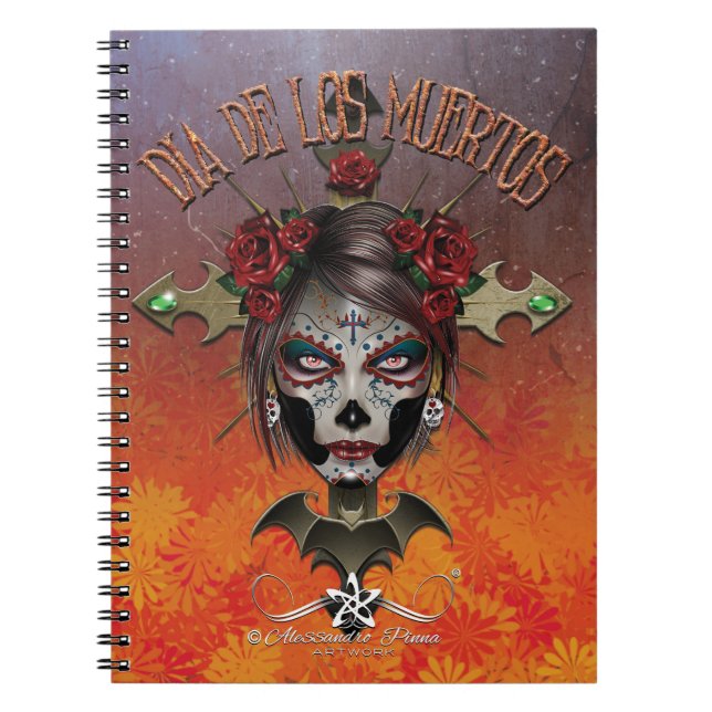 Cuaderno D.D.L.M. La Catrina (Frente)