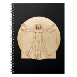 Cuaderno Da Vinci Vitruvian Man