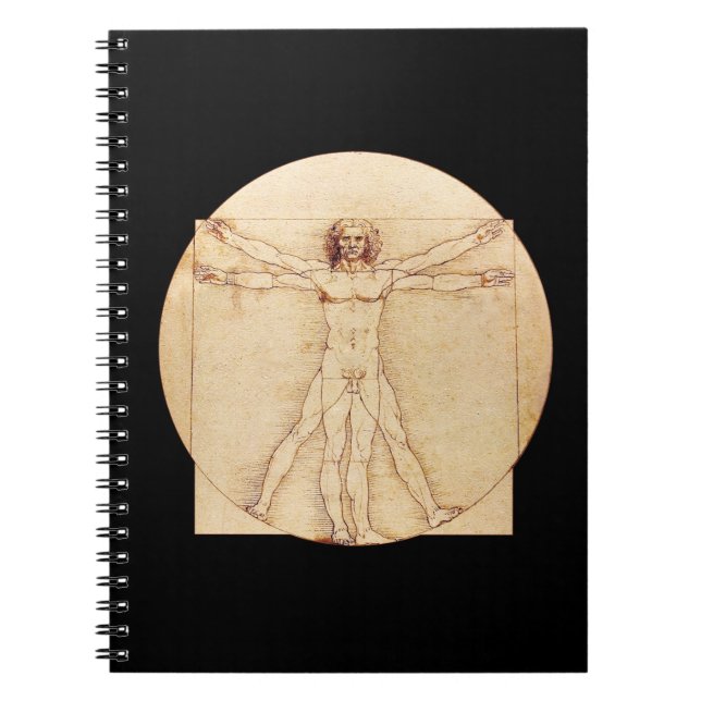 Cuaderno Da Vinci Vitruvian Man (Frente)