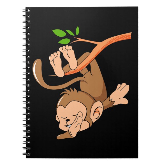 Cuaderno Dabbing Dance Monkey (Frente)