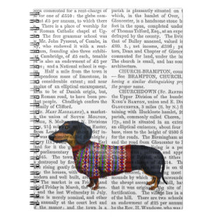 Cuaderno Dachshund con suéter lana